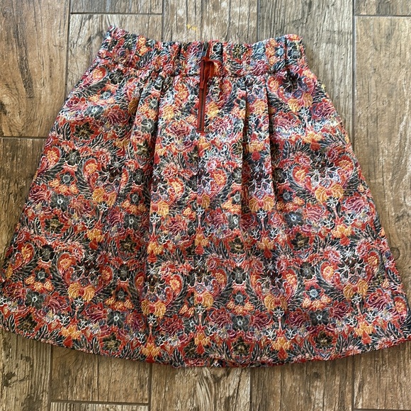 Maeve Multicolor A-Line Skirt - Picture 4 of 6